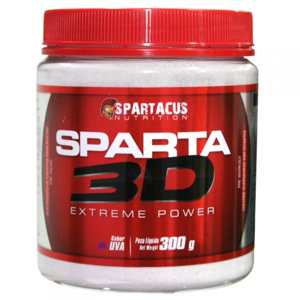 Sparta 3D 300g (Pré treino)